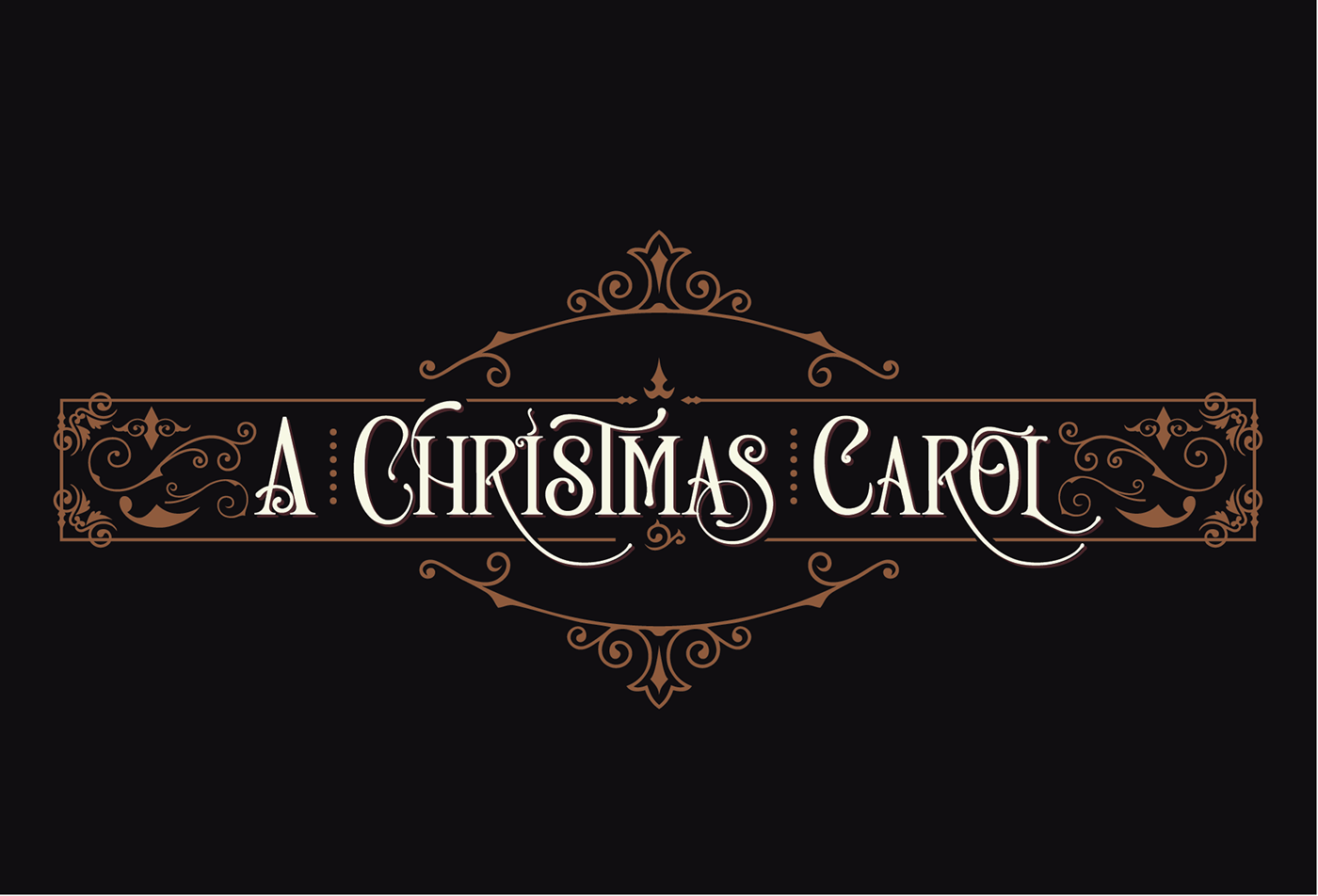 christmas carol invitation template