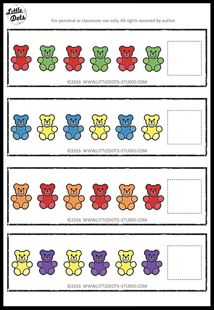 AB Patterns Worksheets 15 Worksheets Worksheets Library