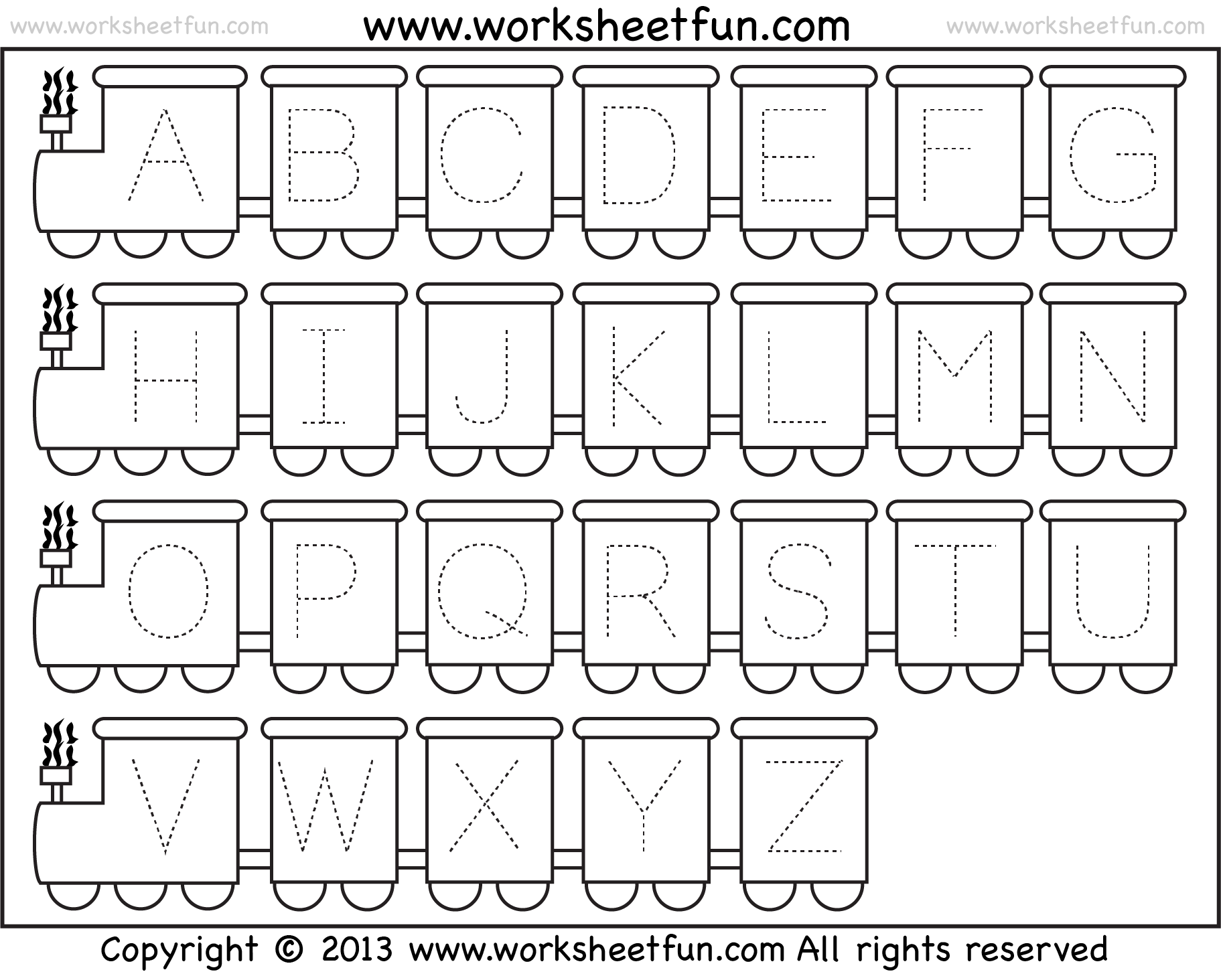 Abcd Tracing Worksheet AlphabetWorksheetsFree