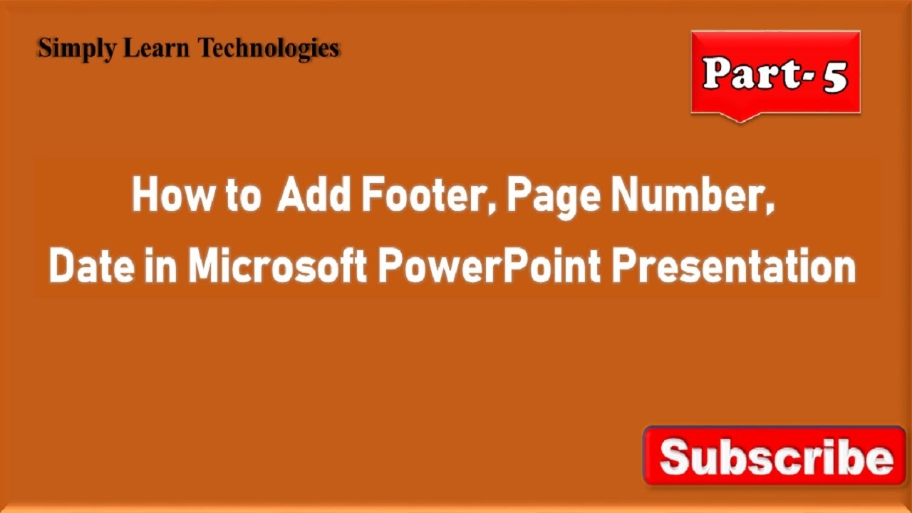 Add The Footer Page 1 To Current Worksheet
