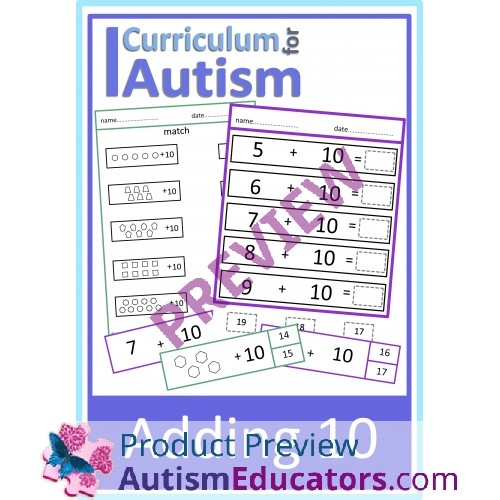 adding to 10 worksheets