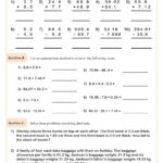 Adding And Subtracting Decimals Worksheet PDF Printable Worksheet