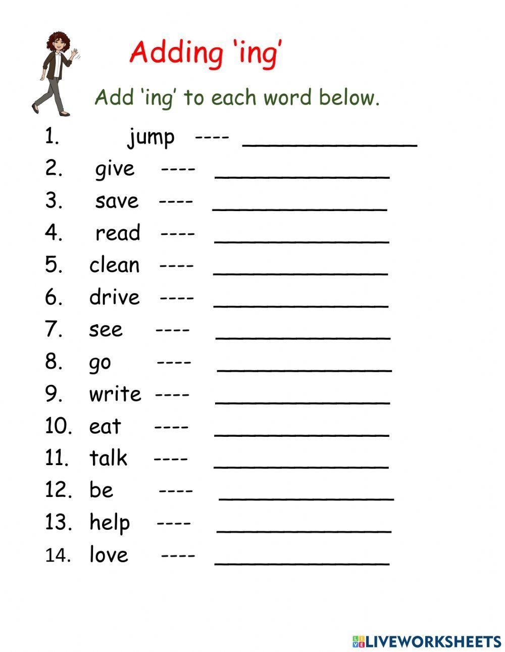 worksheet adding
