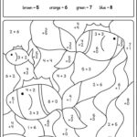 Addition Worksheets Printable Coloring Pages FREE