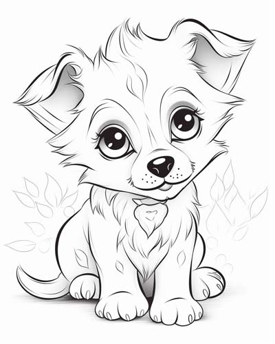 Adorable Animal Coloring Pages