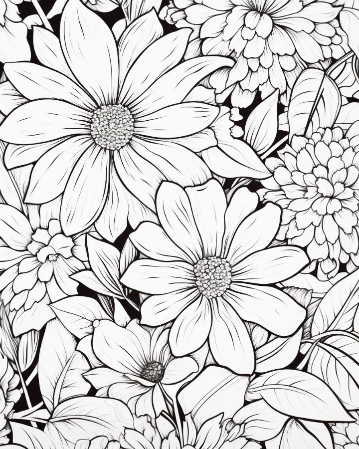 Adult Coloring Pages Makenstitch