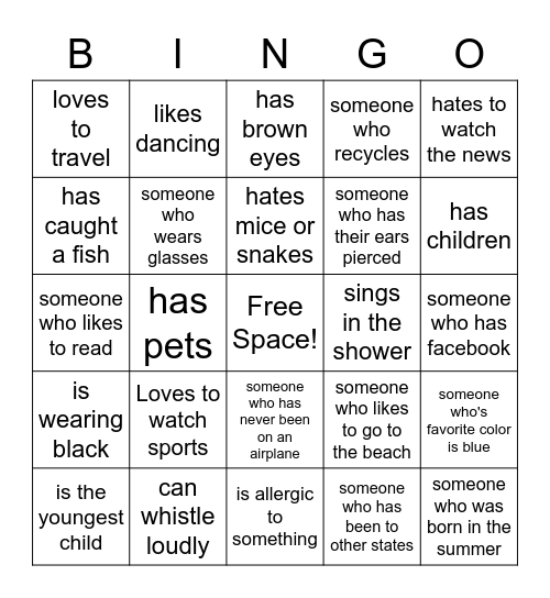 Adult ESL Bingo Card Worksheets Library