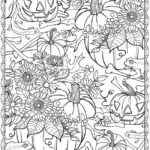 Adult Halloween Coloring Pages Coloring Home