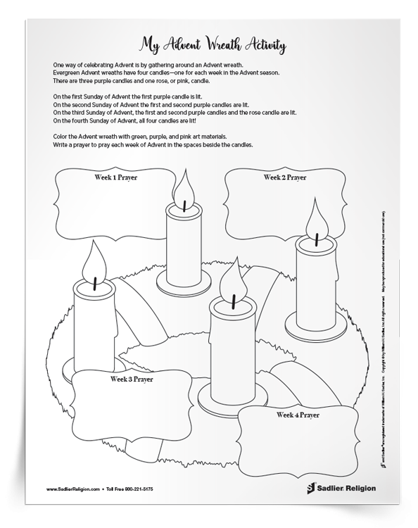 Advent Catholic Prayers Advent Activities For Kids
