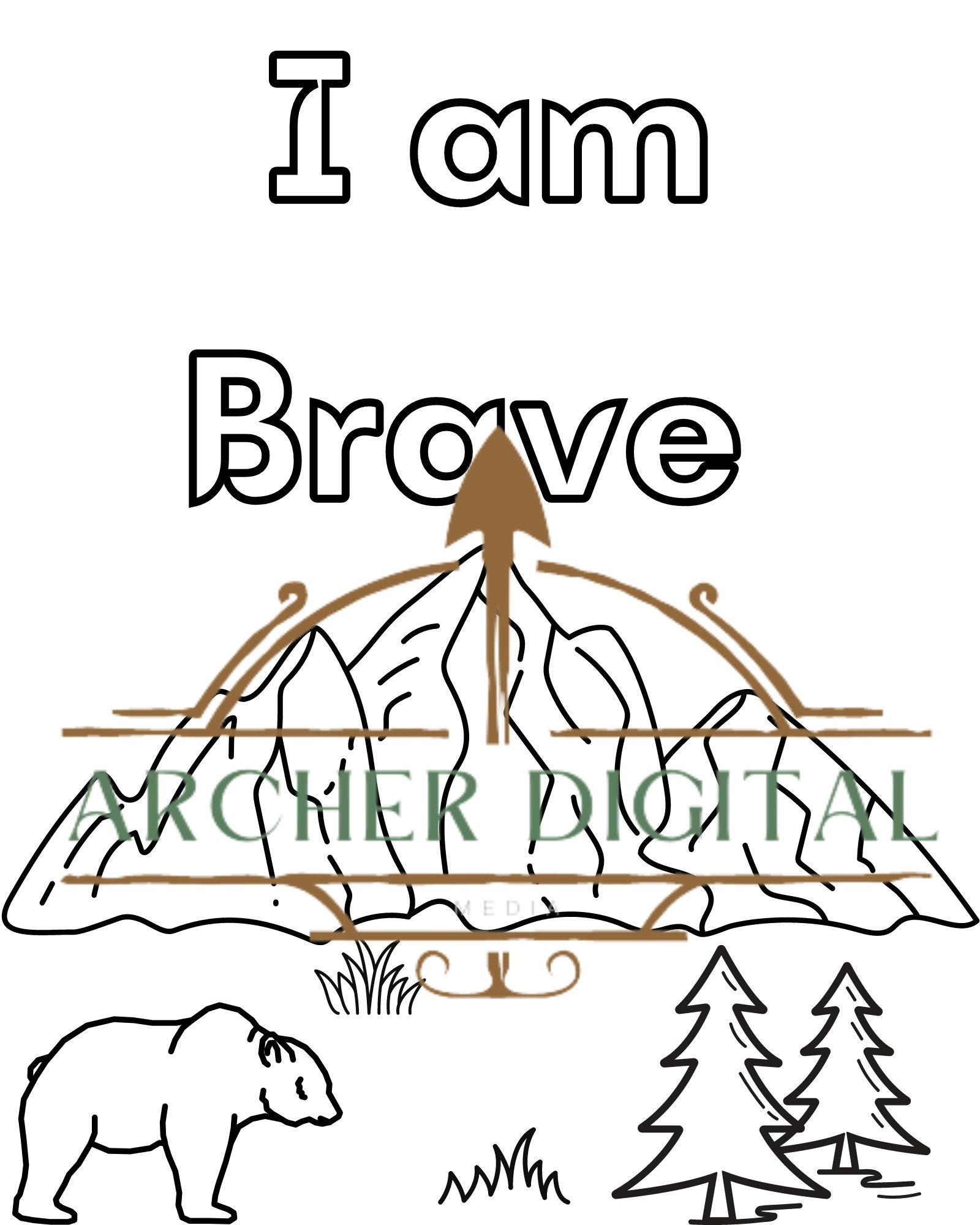 Affirmation Coloring Pages