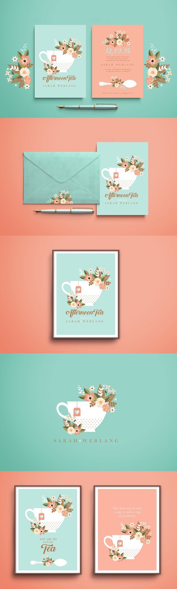 Afternoon Tea Invitation Invitation Templates Invitation Templates 