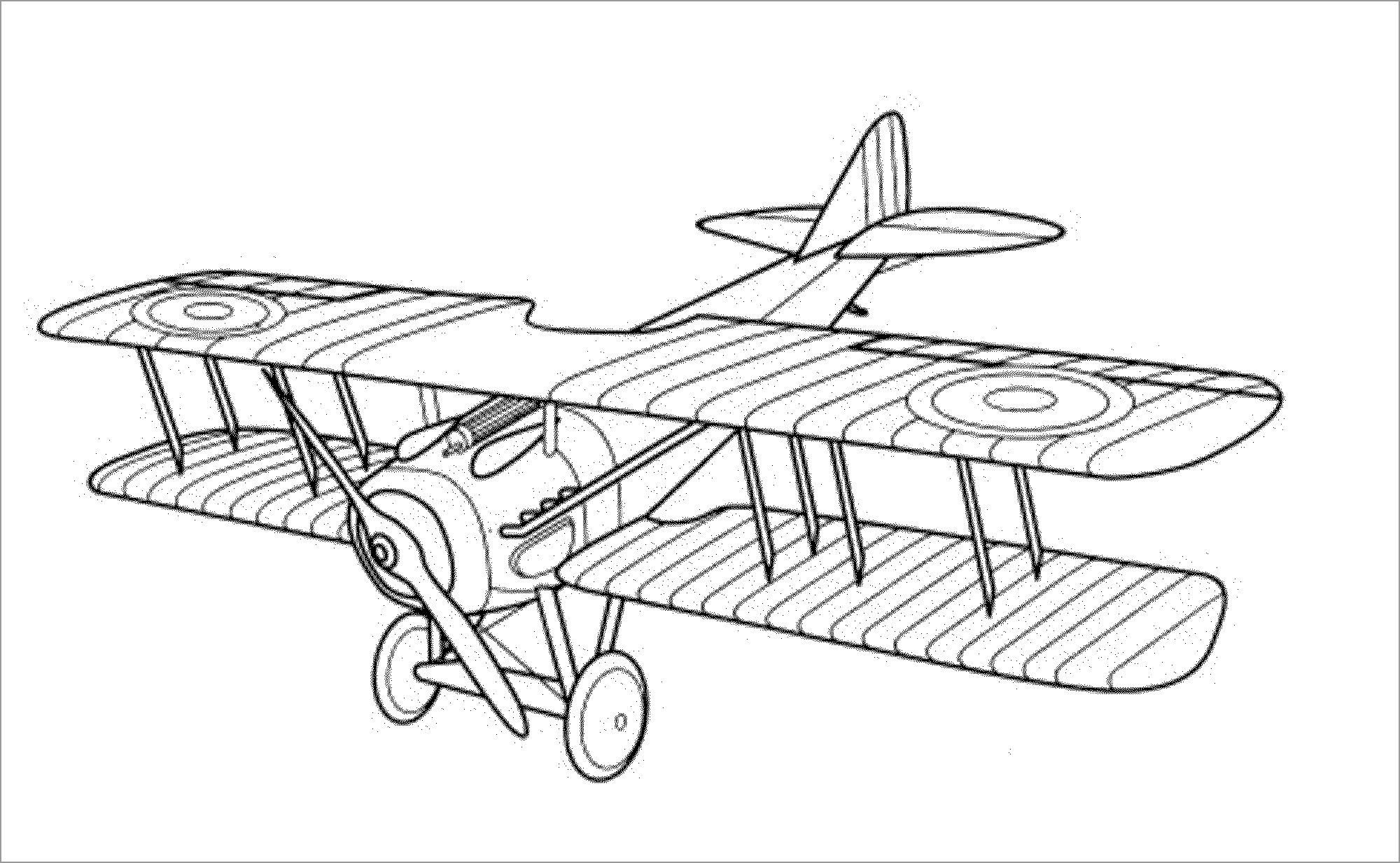 Jet Airplane Coloring Pages