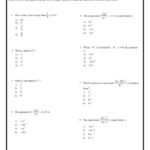 Algebra 1 Worksheets With Answers PDF Printable Algebra 1 Math