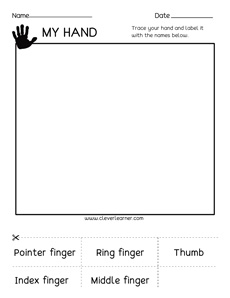 all about me kindergarten worksheets