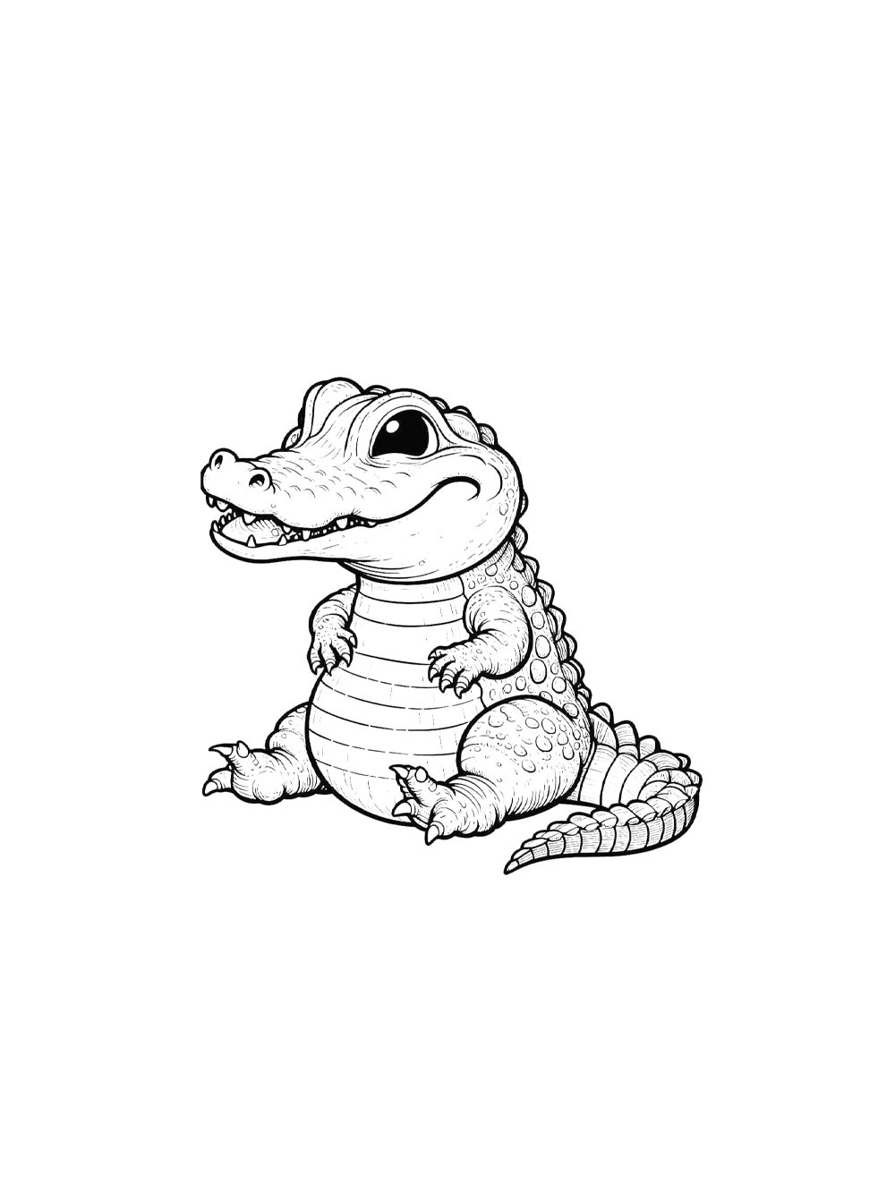 Alligator Coloring Pages