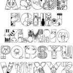 Alphabet Coloring Sheets A To Z Activity Shelter