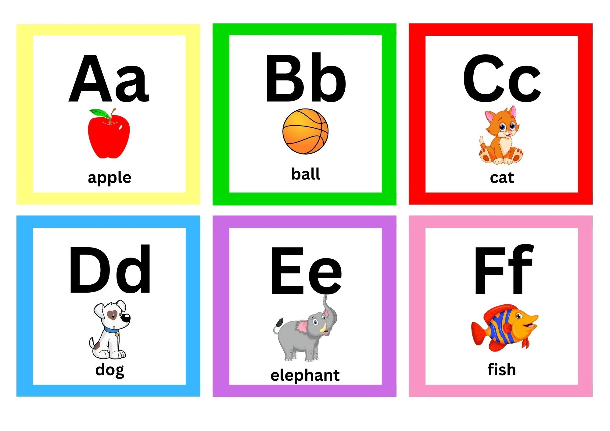 Alphabet Flashcards A Z Pdf Print By Digitrendsph Raket PH 
