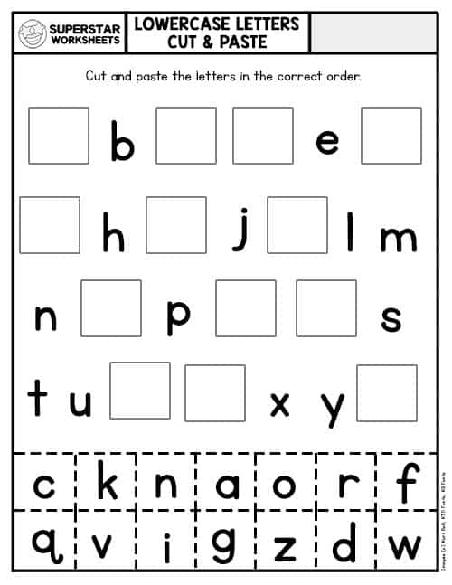printable worksheets for three year olds