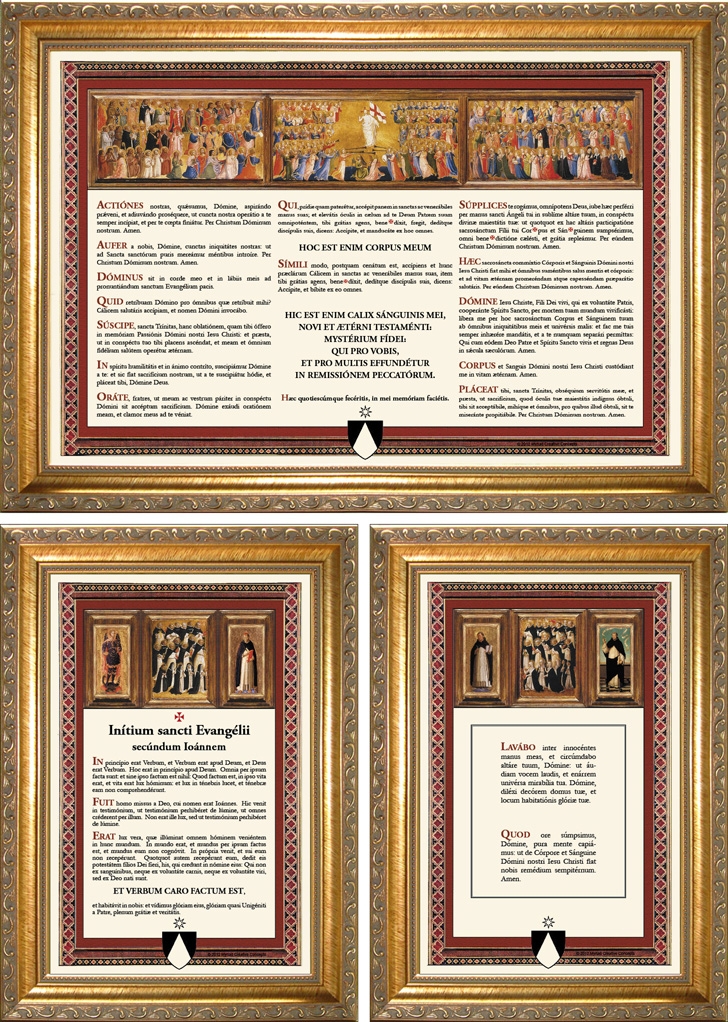 printable latin mass altar cards