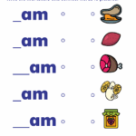 Am Word Family Worksheet Printable Free Worksheet