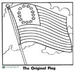 American Flag Coloring Pages
