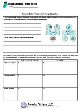 Amoeba Sisters Llc Answer Key Asexual Reproduction Worksheets Library