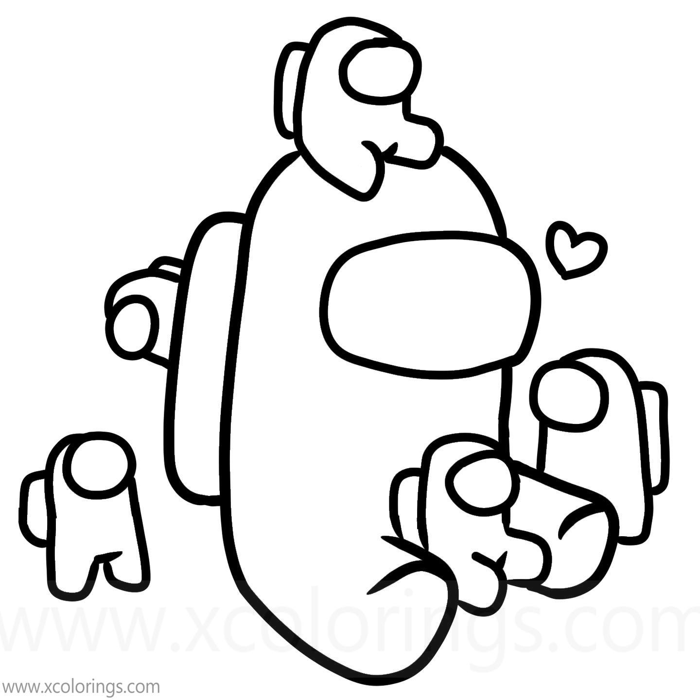 Among Us Coloring Pages Coloring With Kids Coloring P Vrogue co