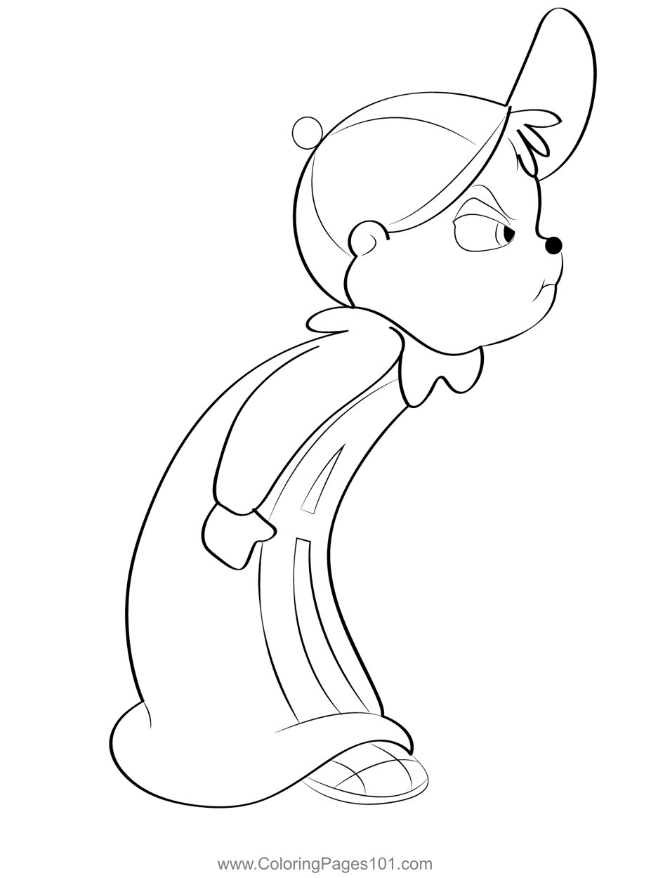 Alvin And The Chipmunks Coloring Pages