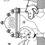 Animals Zoo Coloring Pages Coloring Page Book