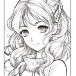 Anime Coloring Pages For Kids Adults World Of Printables