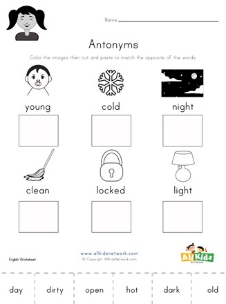 Antonyms Worksheets Have Fun Teaching Worksheets Library