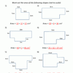 Area Of Irregular Shapes Worksheet