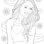 Ariana Grande Coloring Pages Printable