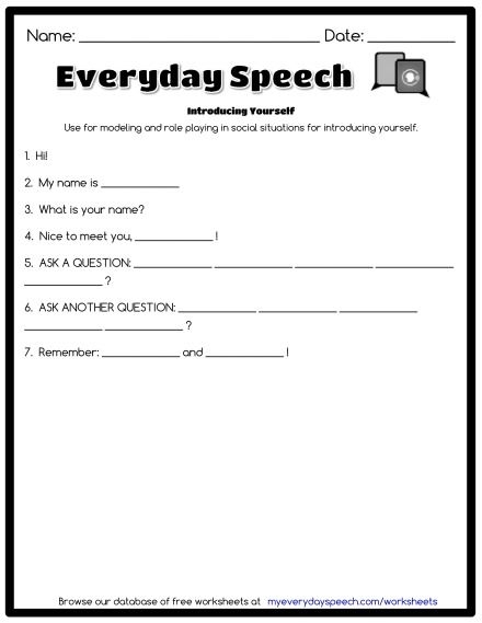 ASD Worksheets Social Skills Worksheets Language Therapy