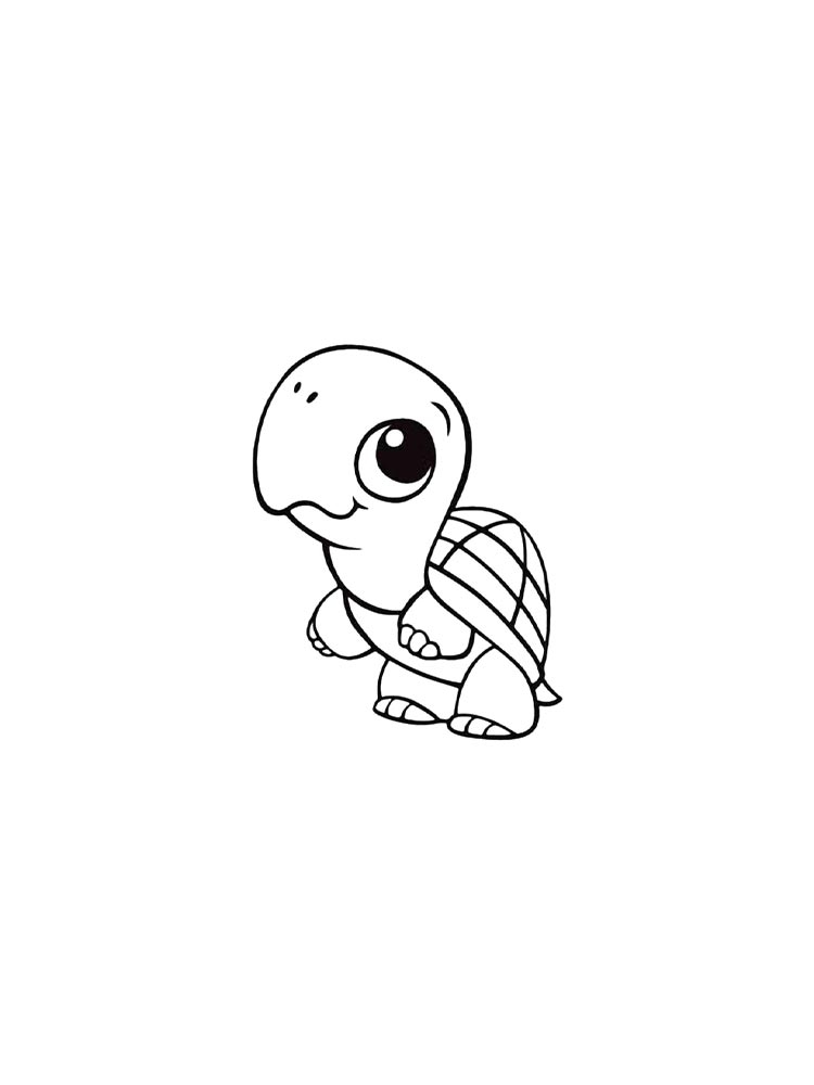 Baby Animal Coloring Pages