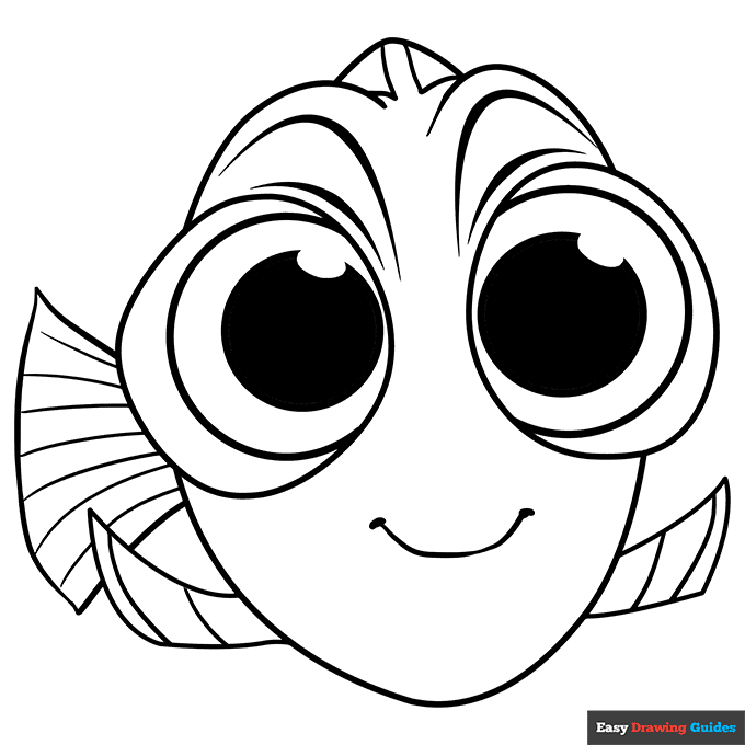 Baby Dory Coloring Pages Coloring Nation