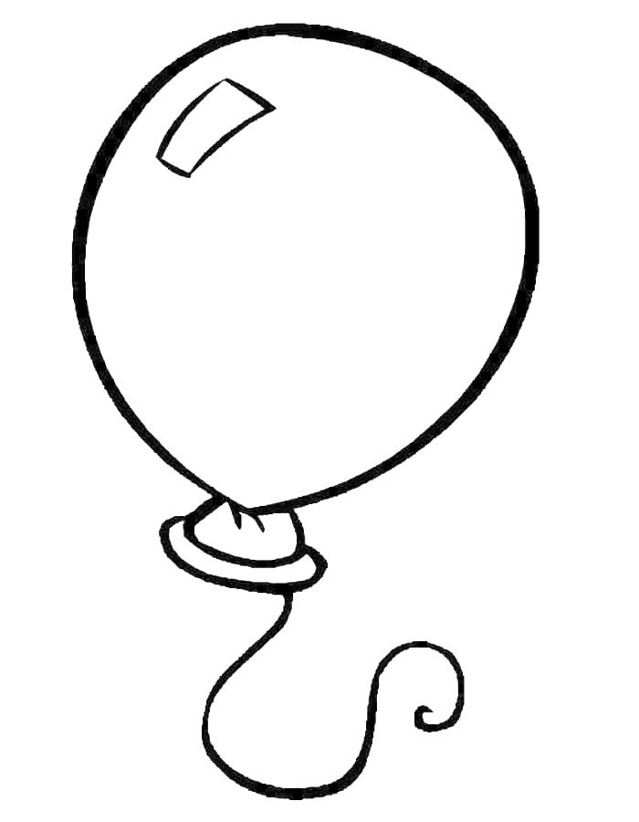 Balloon Coloring Pages Free Printable PDF 