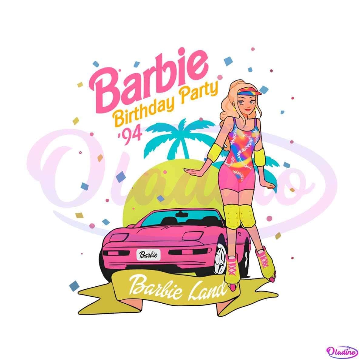 Barbie Birthday Party Come On Barbie Lets Go Party PNG File