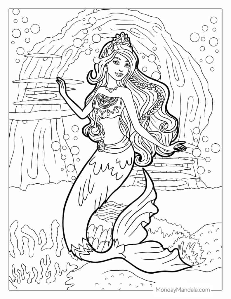 Barbie Coloring Pages To Print