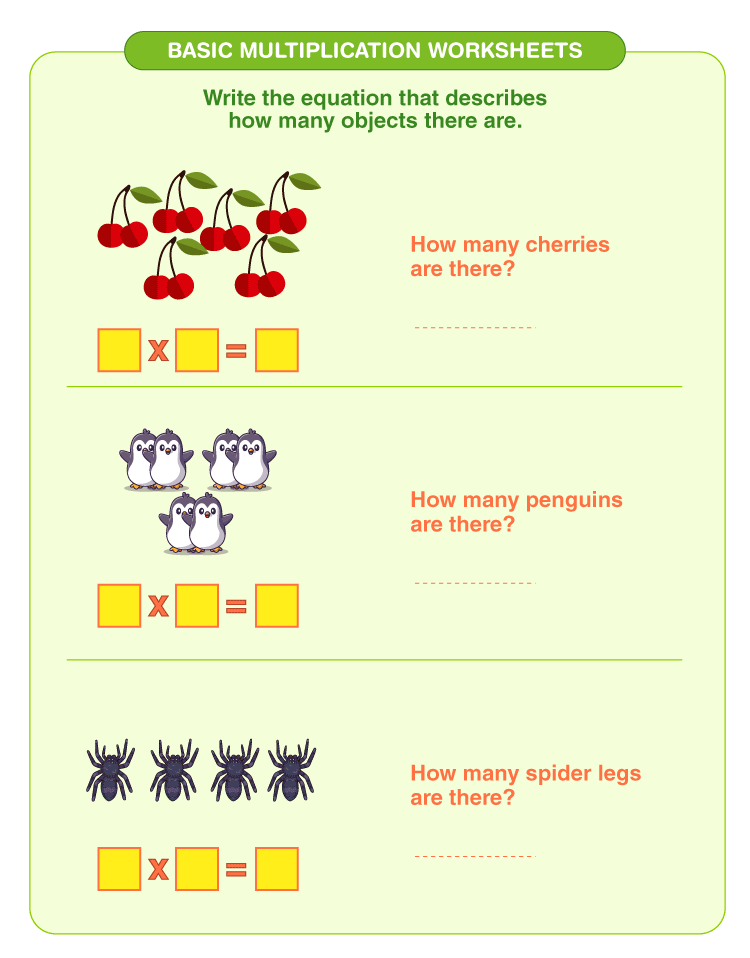 multiplication worksheets easy