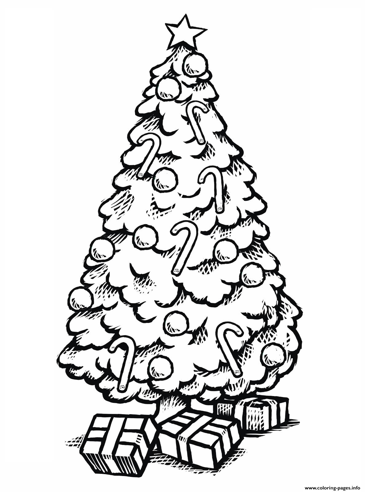 Christmas Coloring Pages Tree