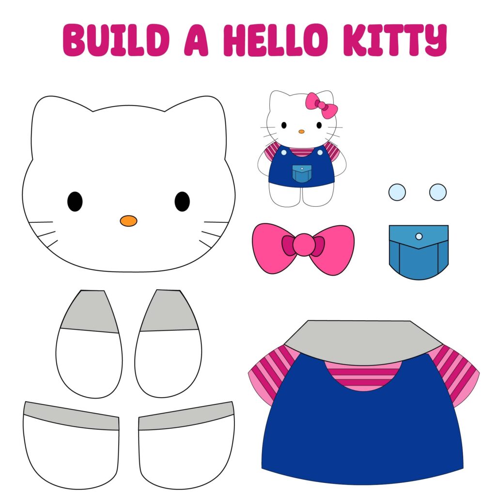 Best Hello Kitty Printable Paper Crafts PDF For Free At 53 OFF