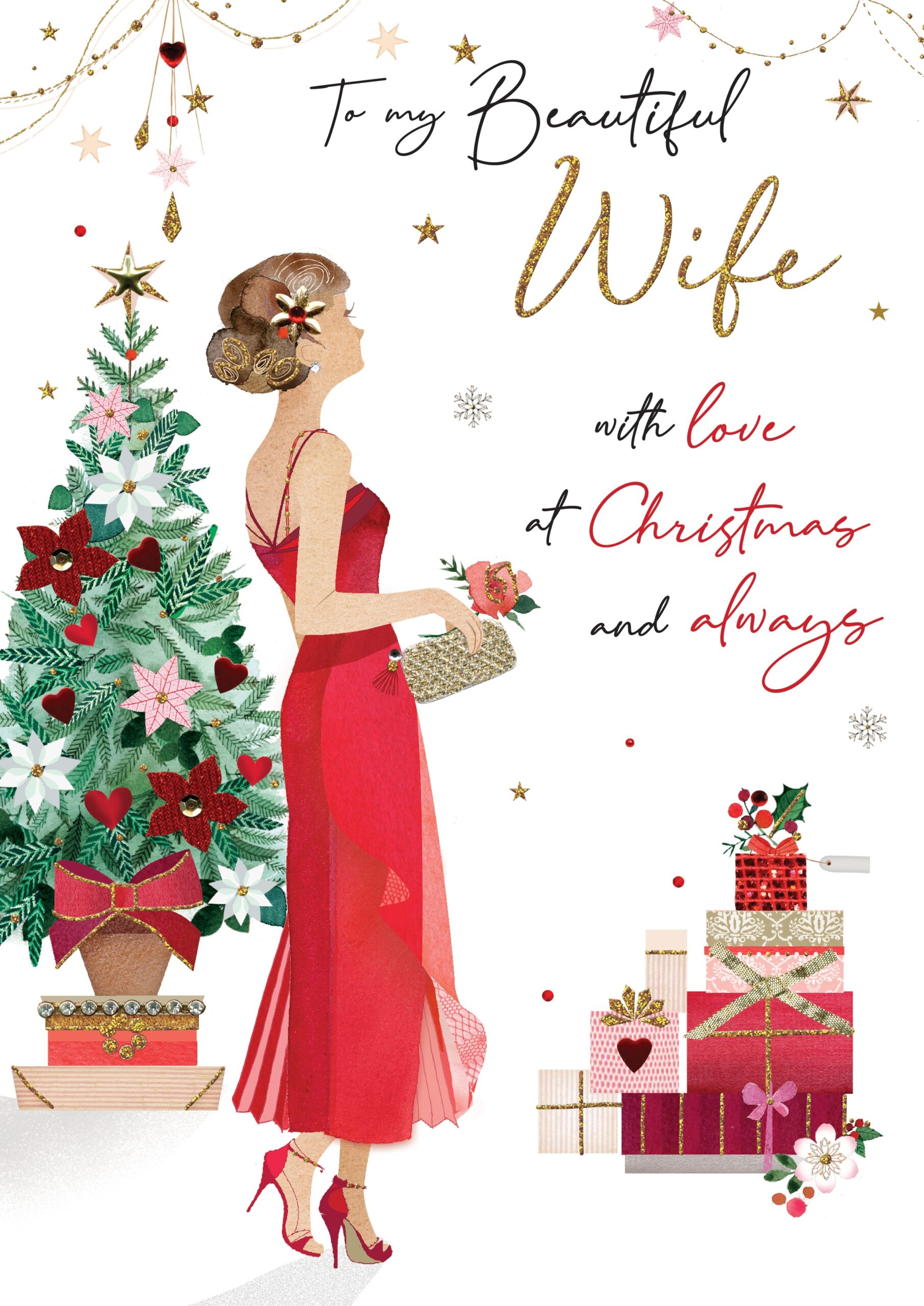 printable christmas cards for my wife