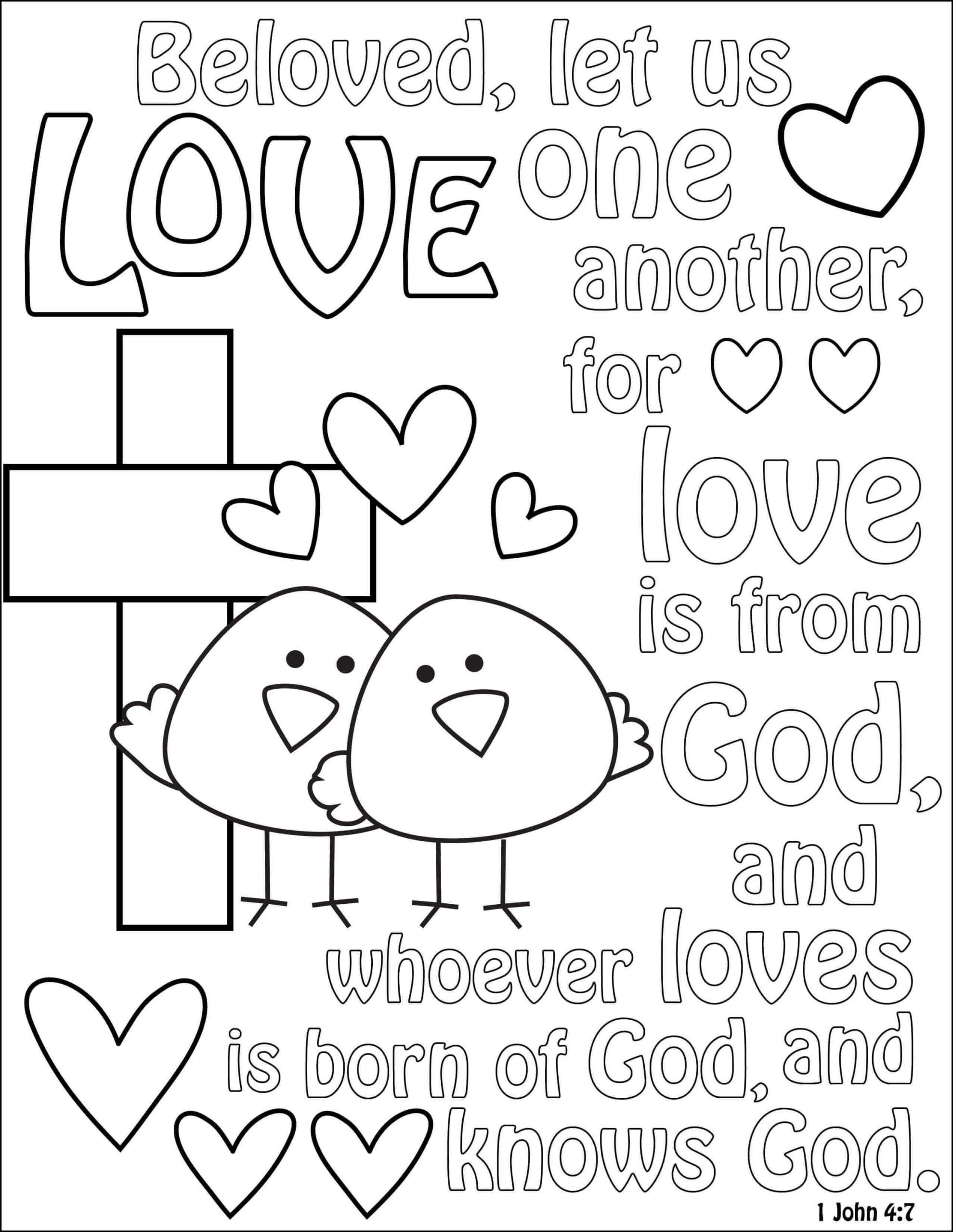 John 15 Coloring Pages