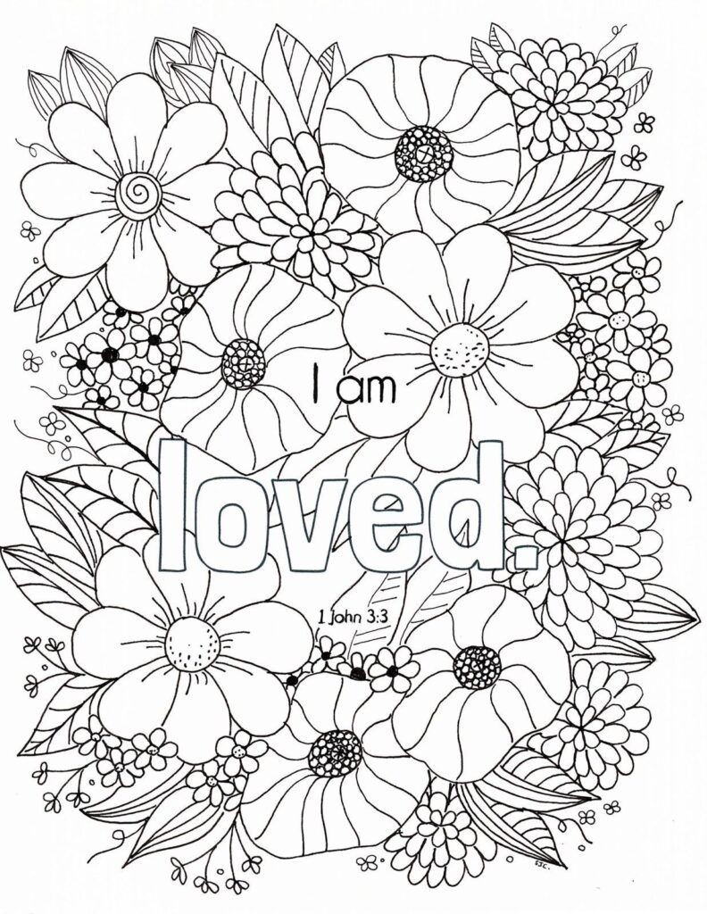 Biblical Coloring Pages For Adults