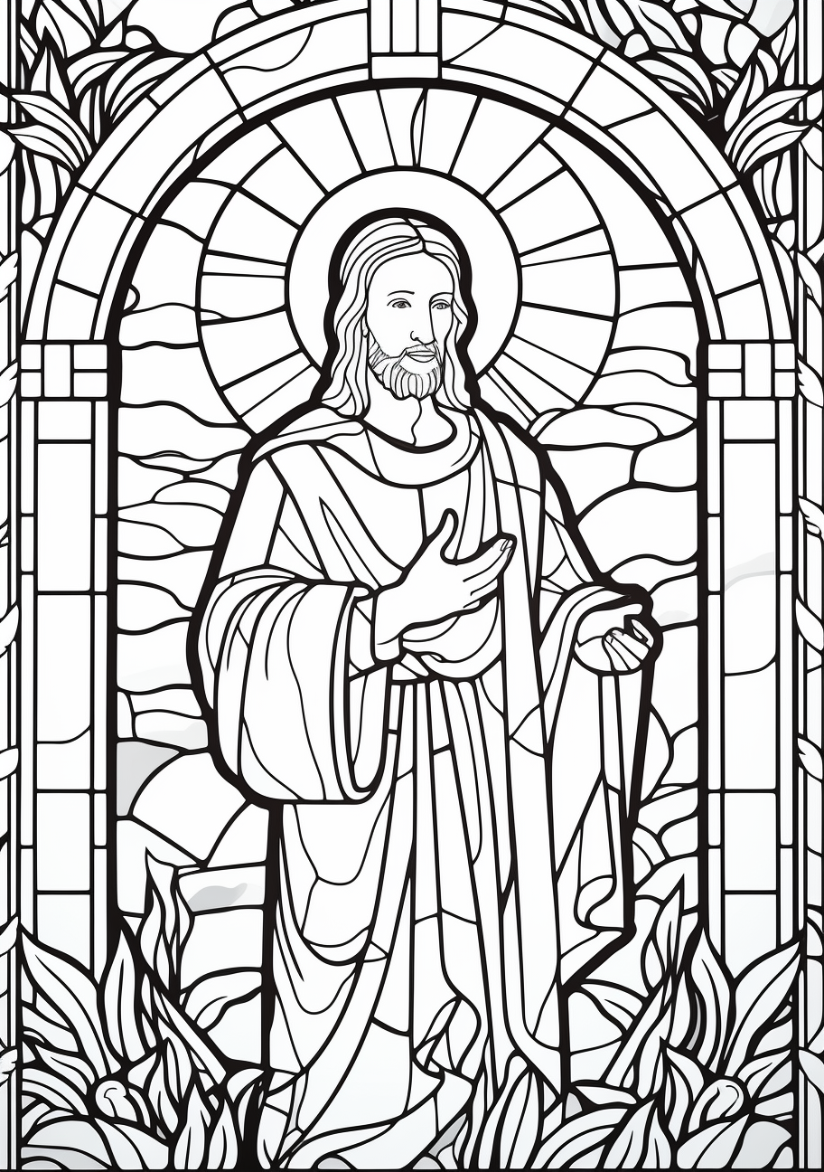 free printable biblical coloring pages