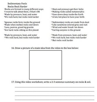 Bill Nye Rocks And Soil Answers Worksheets Library