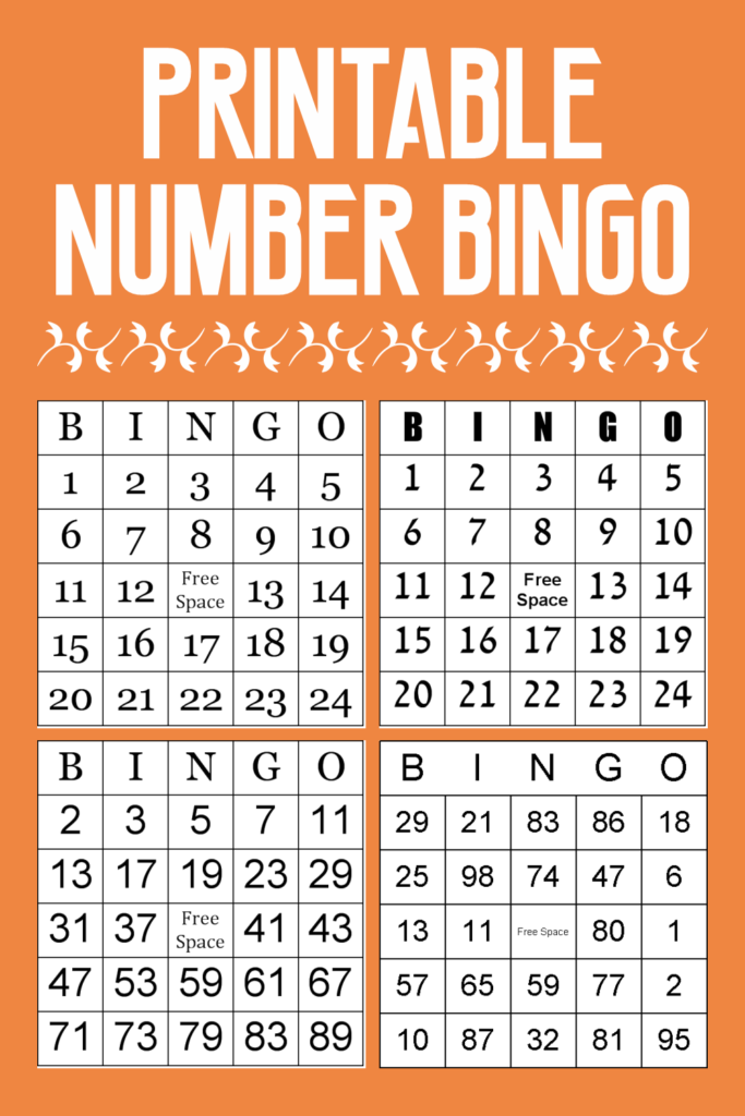 printable library bingo cards