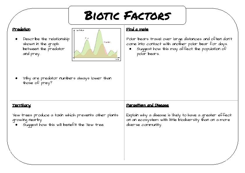 Biotic Abiotic Factors Worksheet With Answer Key Laney Lee 41 OFF