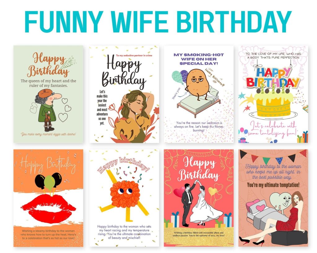 Birthday Cards For My Wife Printable